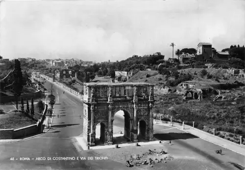 BR17687 Arco di Constantino e via deio Trionfi Roma italy