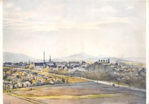 BG3469 Gemälde aus dem kalender oberlausitzer heimatland CPSM 15x9,5cm Germany