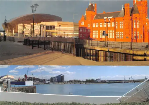 uk49792 adelaid pen canolfan mileniwm cymru wales uk