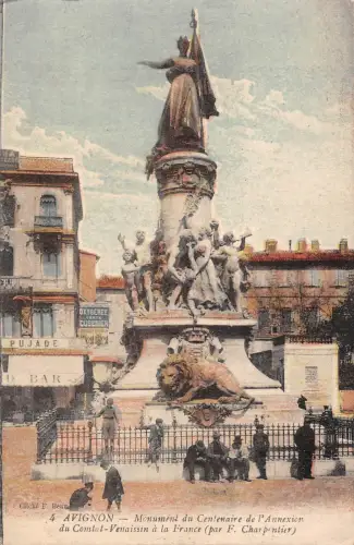 BF6540 avignon monument du centenaire de l annexion du france Frankreich