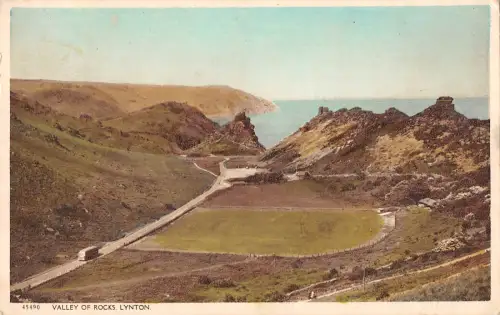 uk2765 valley of rocks lynton uk