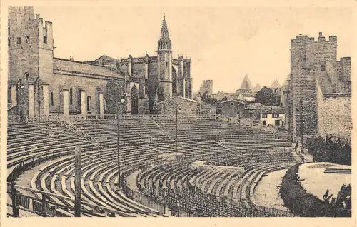 BR72993 Theater Antik Cite de Carcassonne Frankreich