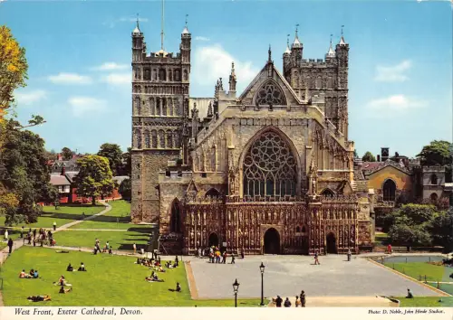 uk5550 exeter cathedral uk