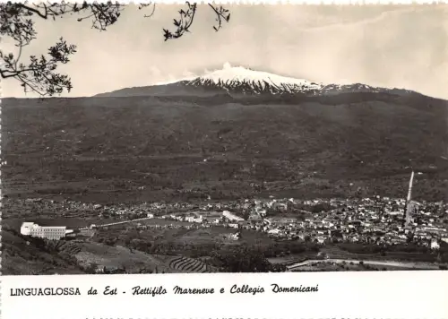 BR6861 Linguaglossa da Est Rettifila Mareneve e Colegio Domenicani italy