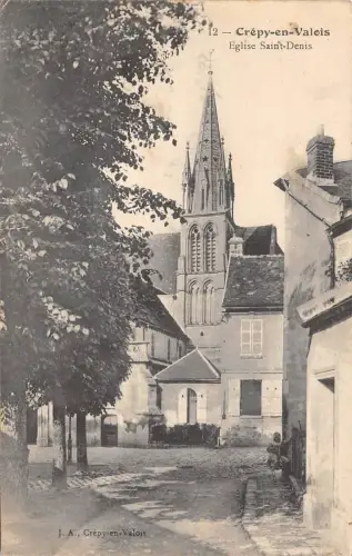 BF4095 crepy en valeis eglise saint denis france