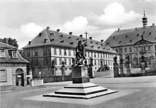 BG1267 barockstadt fulda banitatius denkmal mit schloss CPSM 14x9,5cm germany