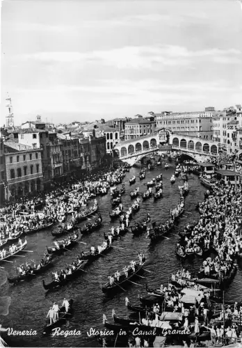 BG7112 venezia regate historique dans le grand canal boat italy CPSM 15x10,5cm