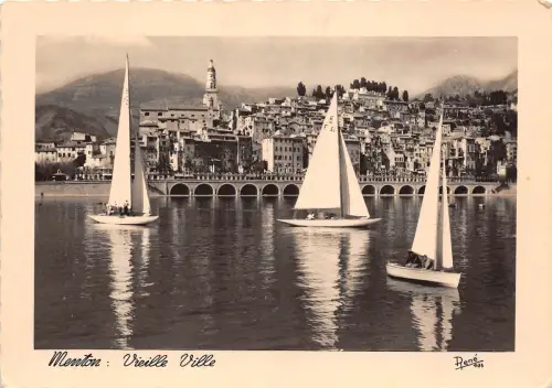 BR20083 Menton vieille ville Frankreich