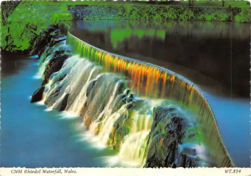 uk52483 cm rheidol waterfall wales uk