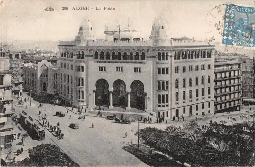BR46320 Alger la poste Algerien
