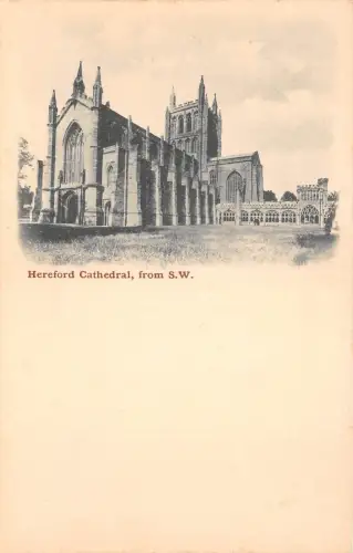 BR58820 Hereford Cathedral UK