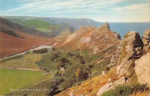 uk8438 valley of rock lynton uk