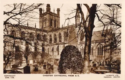 BR79880 Kathedrale Chester Echtfoto UK