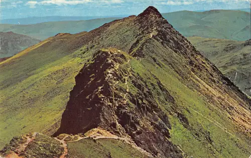 uk9366 english lakes striding edge helvellyn uk