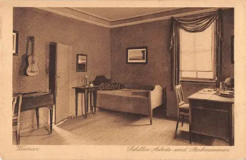 BG34401 weimar schilers aabeits und sterbezimmers germany