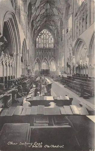 BR58853 Chor Look East Wells Cathedral UK