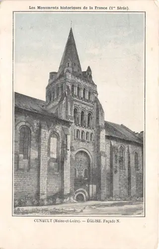 BF16046 cunault m et l eglise france