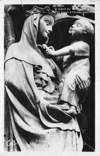 BR20274 eglise de marthuret riom france