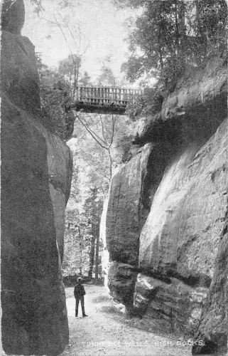 uk17861 high rocks tunbridge wells real photo uk