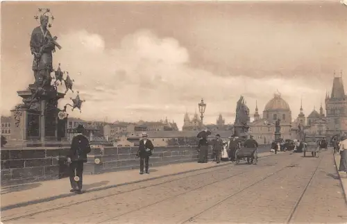 B13237 Tschechische Praha Praga Karlsbrücke