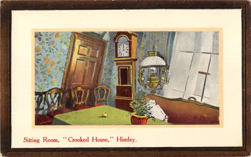 uk25118 Wohnzimmer Croocked House Himley Echtfoto UK