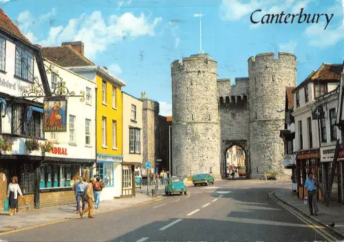 BF1057 falstaff hotel and west gate canterbury England