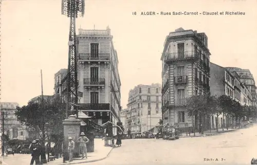BF8585 rues sadi carnot clauzet et richelieu algeria Algeria