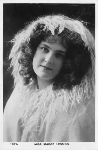 Lot143 Miss Madge Lessing Echtfoto Schauspielerin UK