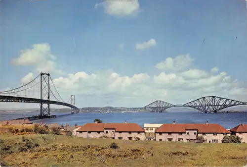 uk4638 forth bridge queensferry wales uk
