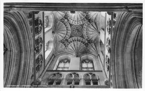 BR60879 canterbury cathedral the lantern real photo uk