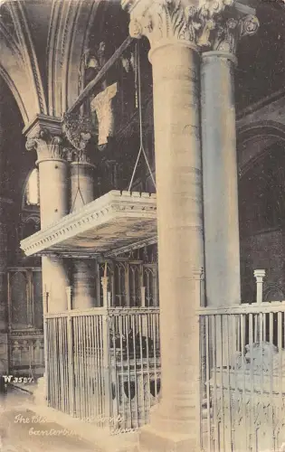 uk22325 canterbury cathedral real photo uk