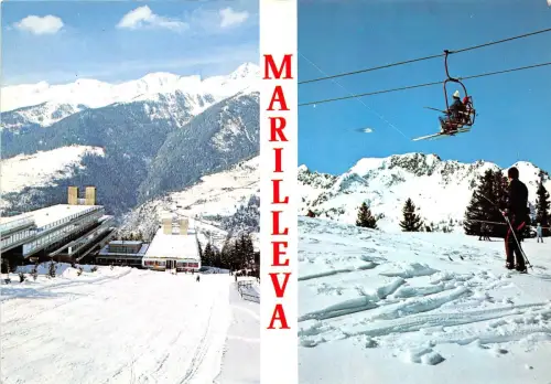 B84450 marilleva centro turistico invernale val di sole trentino italy