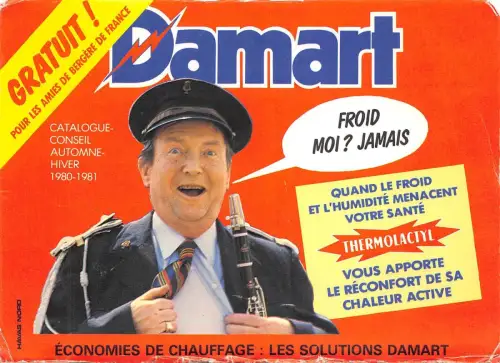 Br43902 Damart Bergere de France Economies de Chauffage les solutions Damart m