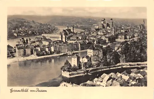 BG32207 Gesamtbild von passau germany CPSM 14x9cm