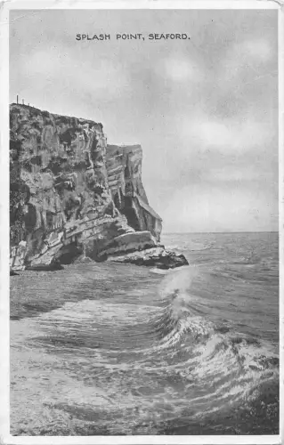 uk24504 splash point seaford real photo uk