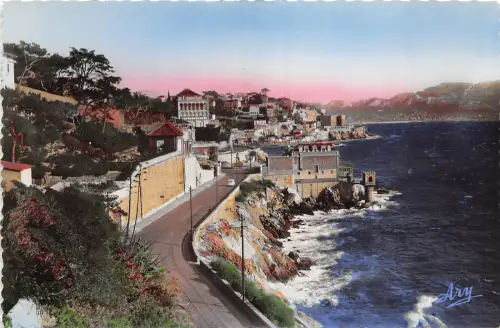 BR28345 Promenade de la corniche marseille france