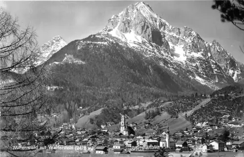 BG31909 mittenwald mit wetterstein germany CPSM 14x9cm