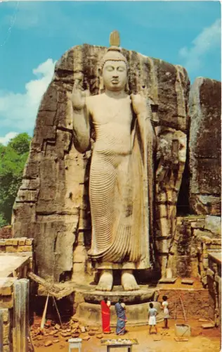 BR40487 The aukana buddha ceylon Sri Lanka