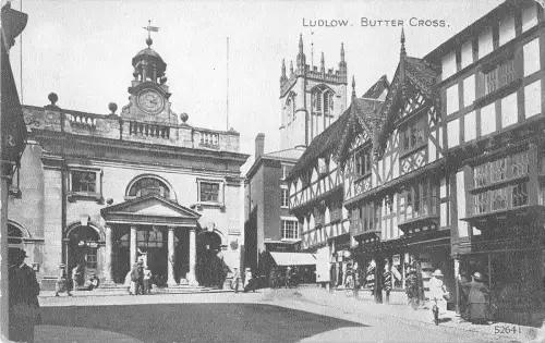 uk19794 butter cross ludlow real photo uk