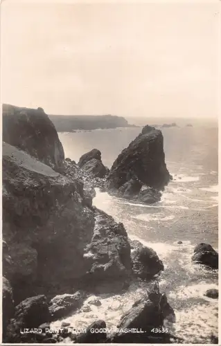 uk3917 lizard point cornwall real photo uk