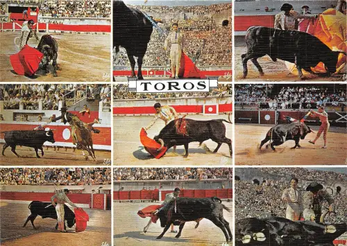 BF40396 Frankreich Multi Views Corrida Toros Bull Taureau