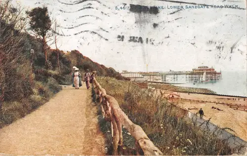 uk22637 lower sandgate road walk folkestone uk