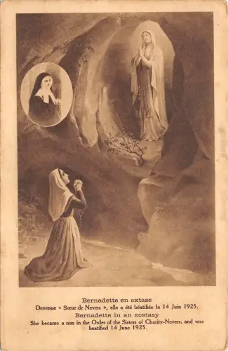 BR42466 Bernadette en extase Deveune