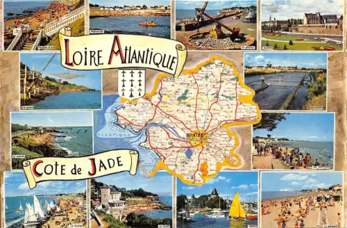 BR42659 Loire atlantique cote de Jad karte cartes geographiques