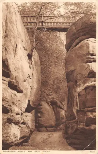 uk2366 tunbridge wells the high rocks real photo uk