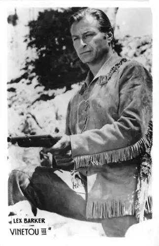 Lot342 Lex Barker Winetou III Echtfoto Schauspieler Filmstar Film