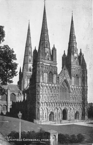 BR58080 lichfield cathedral uk