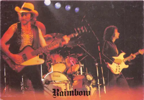 BF40378 Gitarre Raimbow Musik Opernsänger