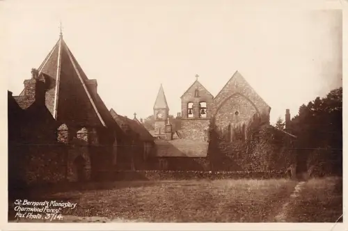 uk20859 st bernards closter charnwood forest real photo uk