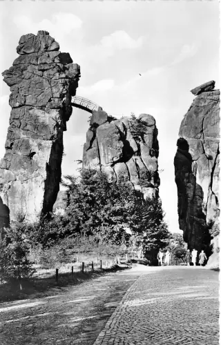 BG15276 externsteine teutoburger wald durchfahrt germany CPSM 14x9cm